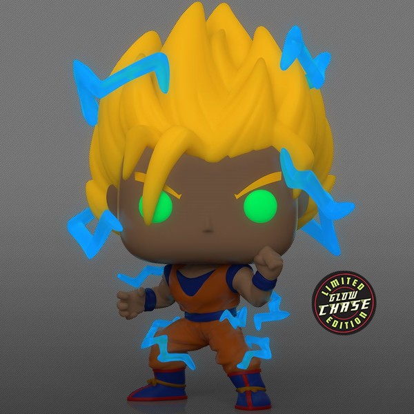 Son Goku SSJ2 (Chase, Glows in the Dark), Dragon Ball Z, Funko Toys, Pre-Painted