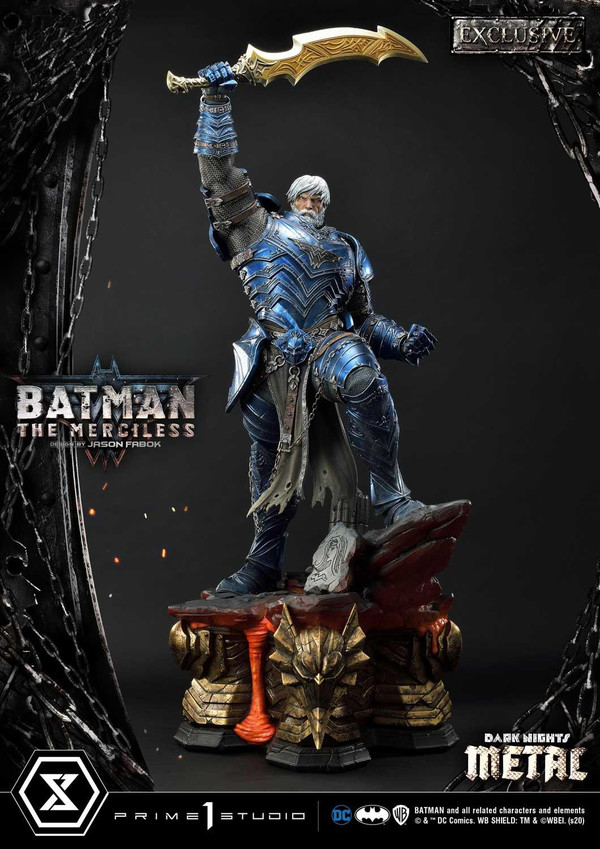 Bruce Wayne, The Merciless (EX), Dark Nights: Metal, Prime 1 Studio, Pre-Painted, 1/3, 4582535944197