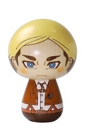 Erwin Smith, Shingeki No Kyojin, Kokeshi Works, Movic, Pre-Painted