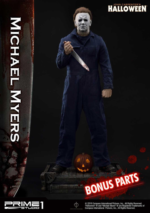 Michael Myers (Bonus), Halloween, Prime 1 Studio, Pre-Painted, 1/2, 4582535941486