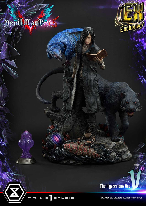 Griffon, Nightmare, Shadow, V (EX), Devil May Cry 5, Prime 1 Studio, Pre-Painted, 1/4, 4582535945989