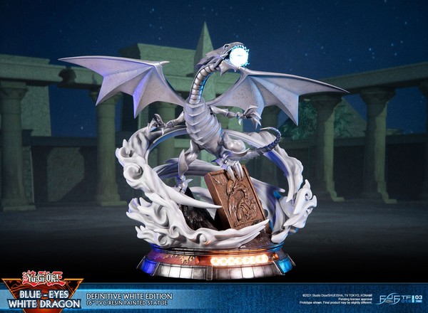 Blue-Eyes White Dragon (Definitive White Edition), Yu-Gi-Oh! Duel Monsters, First 4 Figures, Pre-Painted