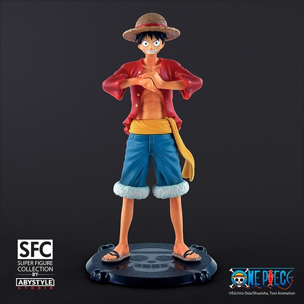 Monkey D. Luffy, One Piece, ABYstyle Studio, Pre-Painted, 1/10