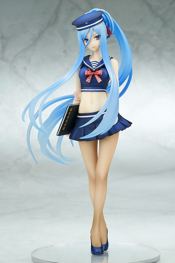 Takao (Sailor, Navy Blue), Aoki Hagane No Arpeggio: Ars Nova, Ques Q, Pre-Painted, 1/8, 4560393841865