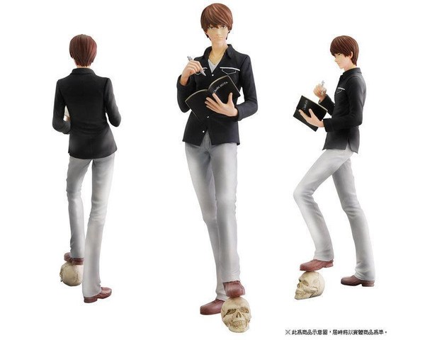 Yagami Light, Death Note, Ltd., Mighty Media Co., Pre-Painted, 1/10
