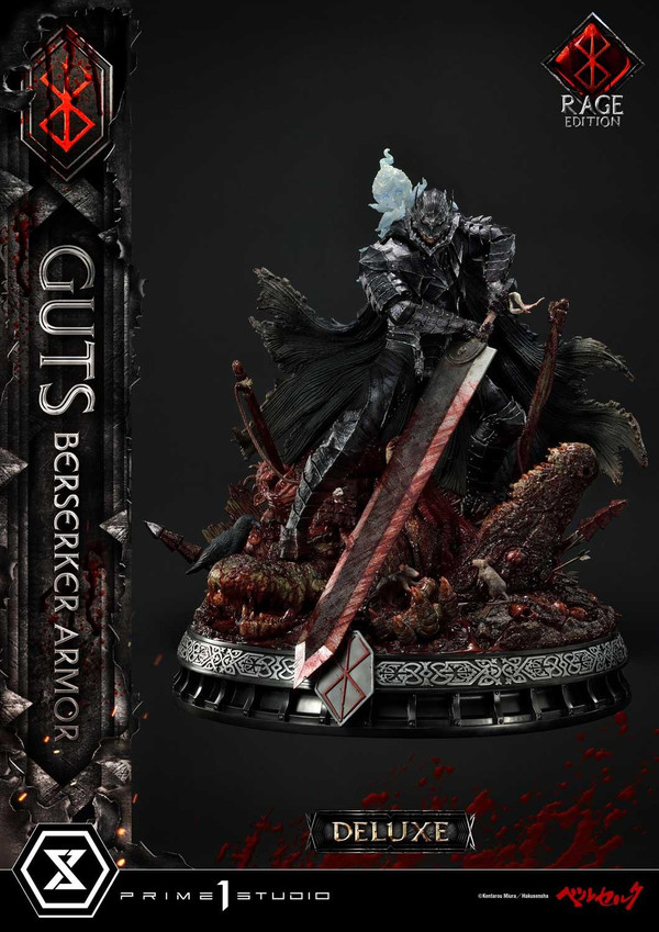 Guts, Schierke (Berserker Armor, Rage Edition, DX), Berserk, Prime 1 Studio, Pre-Painted, 1/4, 4582535948577