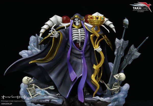 Ainz Ooal Gown, Overlord, Taka Corp Studio, Pre-Painted, 1/6