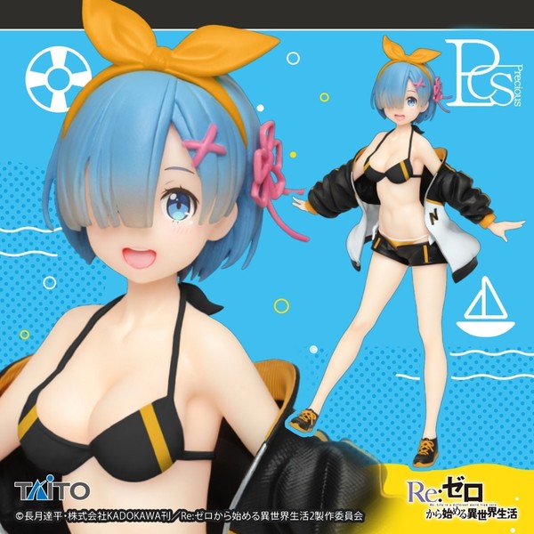 Rem (Jumper Swimsuit, Renewal), Re:Zero Kara Hajimeru Isekai Seikatsu, Taito, Pre-Painted