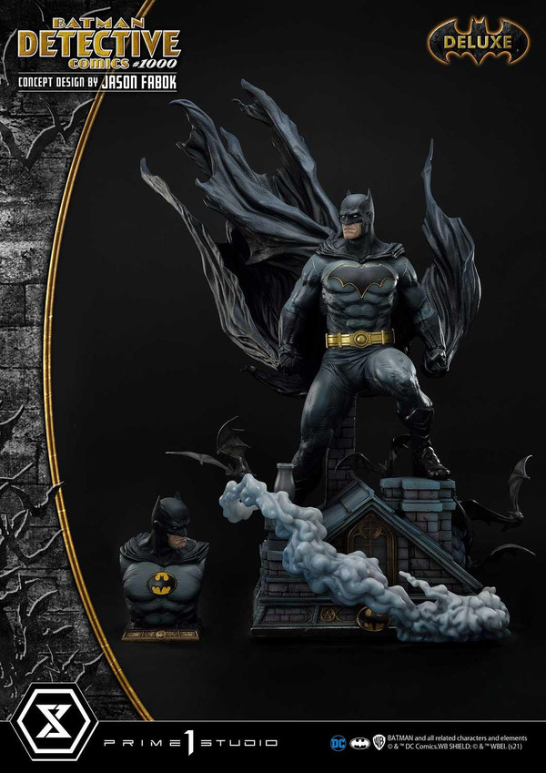 Batman (Detective Comics #1000 CoArt, DX Bonus), Batman, Prime 1 Studio, Pre-Painted, 1/3, 4582535949239