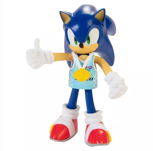 Sonic the Hedgehog (Gold Medal), Sonic The Hedgehog, Jakks Pacific, Pre-Painted