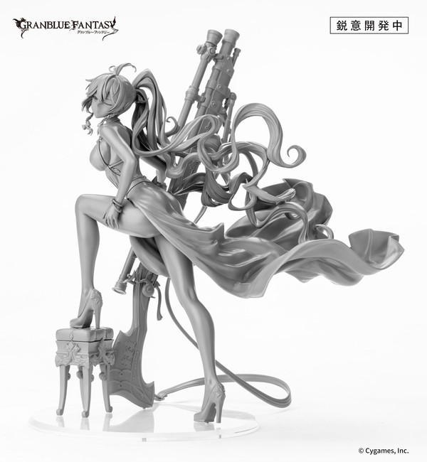 Silva (Gentian Blue), Granblue Fantasy, APEX-TOYS, Pre-Painted, 1/7