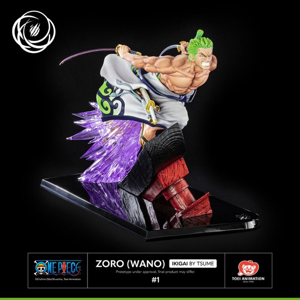 Roronoa Zoro (Wano, Regular Edition), One Piece, Tsume, Pre-Painted, 1/6