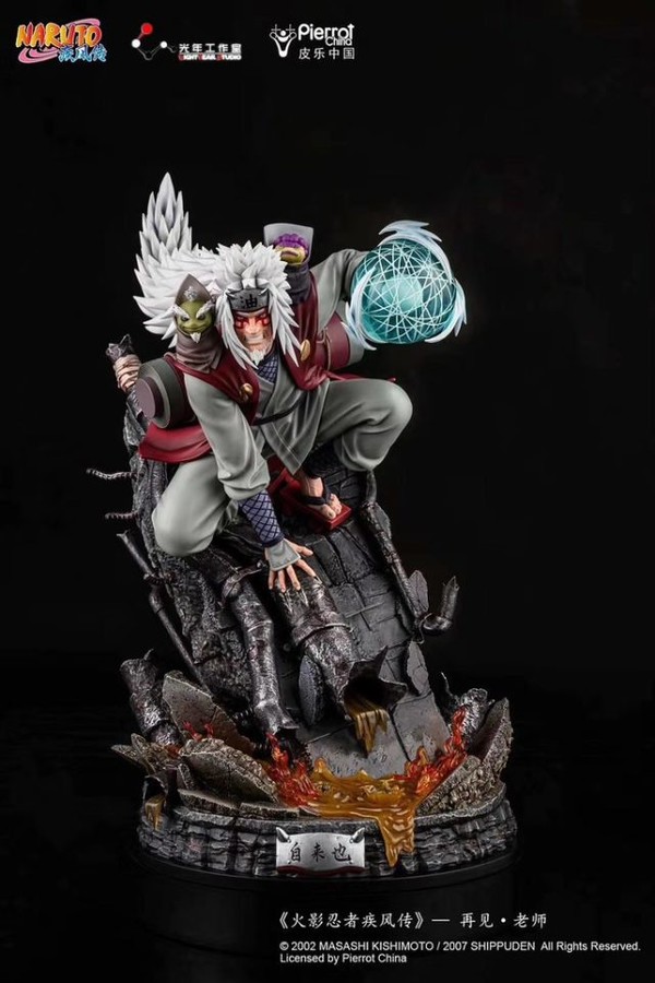 Fukasaku, Jiraiya, Shima, Naruto Shippuuden, Light Year Studio, Pre-Painted, 1/4