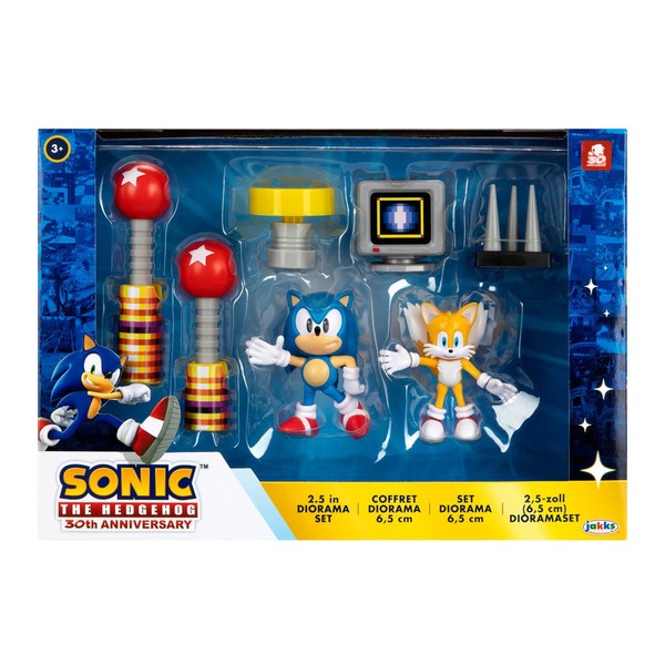 Sonic the Hedgehog (Studiopolis Zone), Sonic The Hedgehog, Jakks Pacific, Pre-Painted