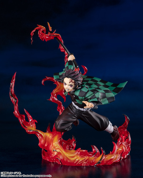 Kamado Tanjirou (Total Concentration), Kimetsu No Yaiba, Bandai Spirits, Pre-Painted, 4573102615138