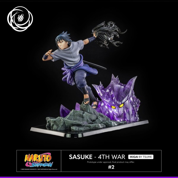 Susanoo, Uchiha Sasuke (4th War, Regular Edition), Naruto Shippuuden, Tsume, Pre-Painted, 1/6