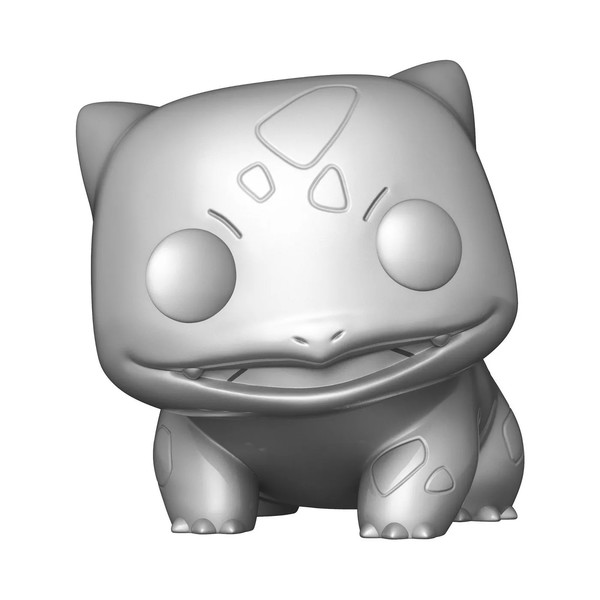 Fushigidane (SilMetallic, 10-Inch POP!), Pocket Monsters, Funko Toys, Pre-Painted