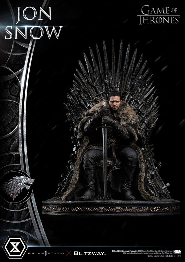 Jon Snow, Game Of Thrones, Prime 1 Studio, Blitzway, Pre-Painted, 1/4, 4580708035260