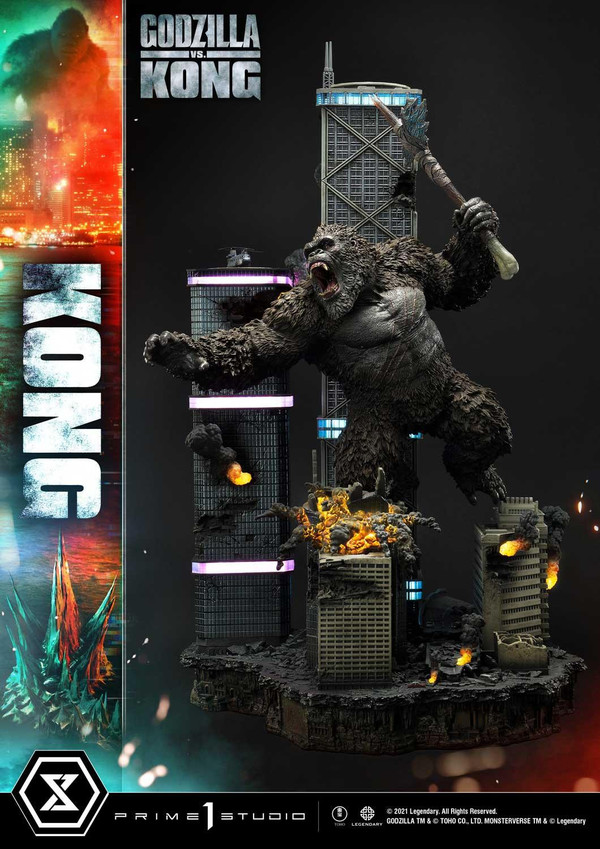 King Kong (Final Battle), Godzilla Vs. Kong, Prime 1 Studio, Pre-Painted, 4580708032986