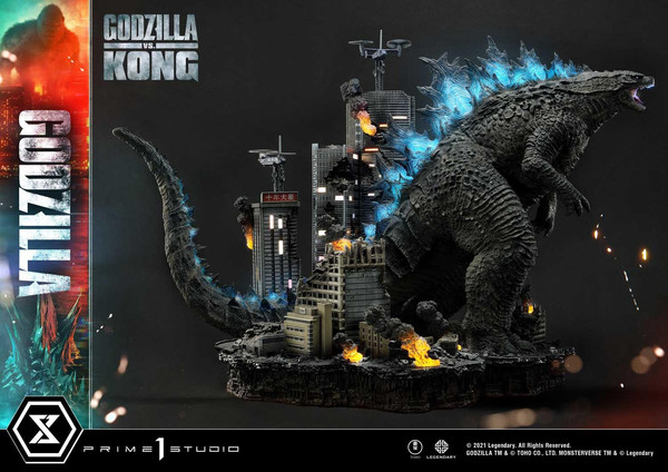 Gojira (Final Battle), Godzilla Vs. Kong, Prime 1 Studio, Pre-Painted, 4580708032979