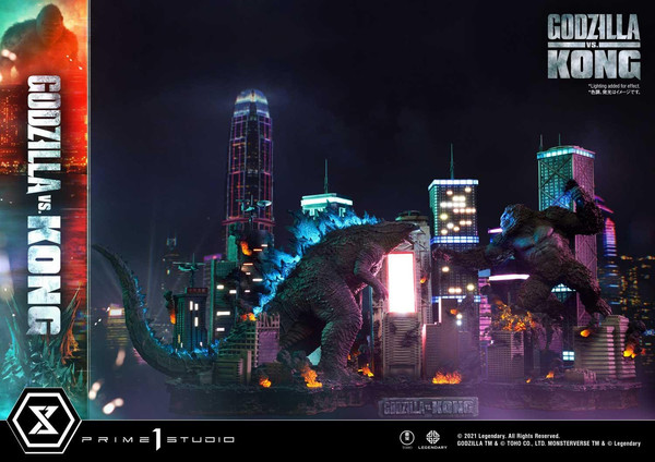 Gojira, King Kong (Final Battle), Godzilla Vs. Kong, Prime 1 Studio, Pre-Painted, 4580708032993
