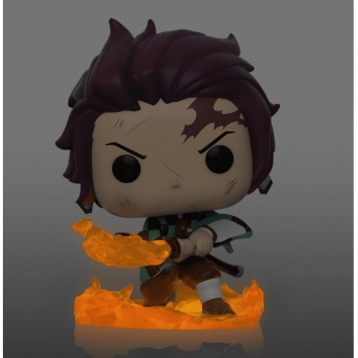 Kamado Tanjirou (Hinokami Kagura Dance, Chase, Glows in the Dark), Kimetsu No Yaiba, Funko Toys, Pre-Painted
