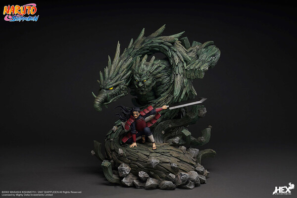 Senju Hashirama, Naruto Shippuuden, Hex Collectibles, Hive, Pre-Painted, 1/8