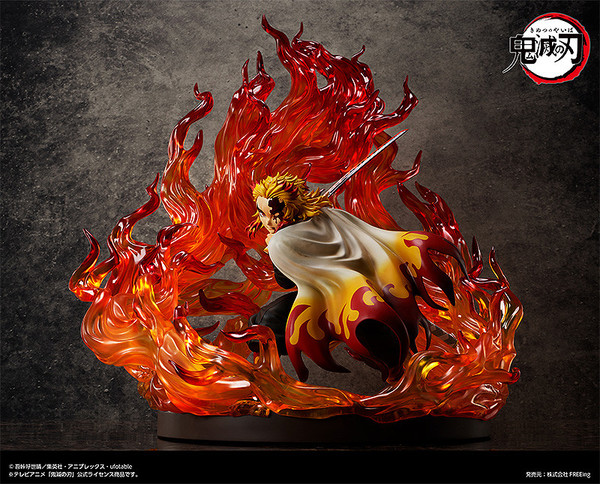 Rengoku Kyoujurou (Complete Edition), Kimetsu No Yaiba, FREEing, Pre-Painted, 1/4, 4570001510724