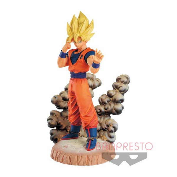 Son Goku SSJ, Dragon Ball Z, Bandai Spirits, Pre-Painted