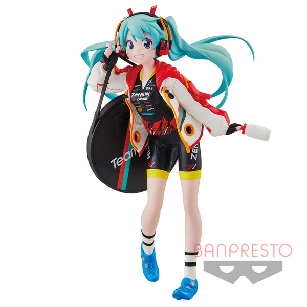 Hatsune Miku (Prints & Texture, Racing Miku 2020 Team UKYO), GOOD SMILE Racing, Bandai Spirits, Pre-Painted, 4983164179415