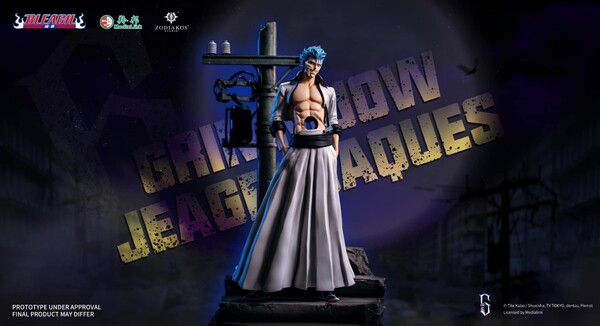 Grimmjow Jaegerjaques, Bleach, Zodiakos Studio, Pre-Painted, 1/6