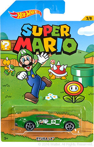 Luigi (Ryura LX), Super Mario Brothers, Mattel, Pre-Painted
