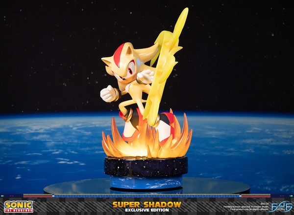 Super Shadow (Exclusive Edition), Sonic The Hedgehog, First 4 Figures, Pre-Painted