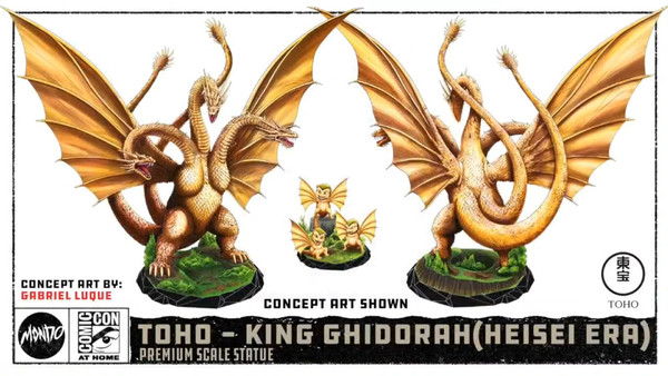 King Ghidorah, Gojira Vs. King Ghidorah, Mondo, Pre-Painted