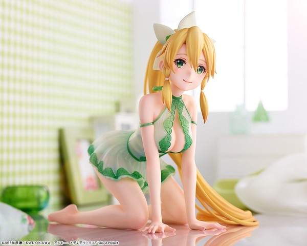 Leafa (Negligee), Sword Art Online, Alpha Satellite, EStream, Pre-Painted, 1/4, 4580086814655