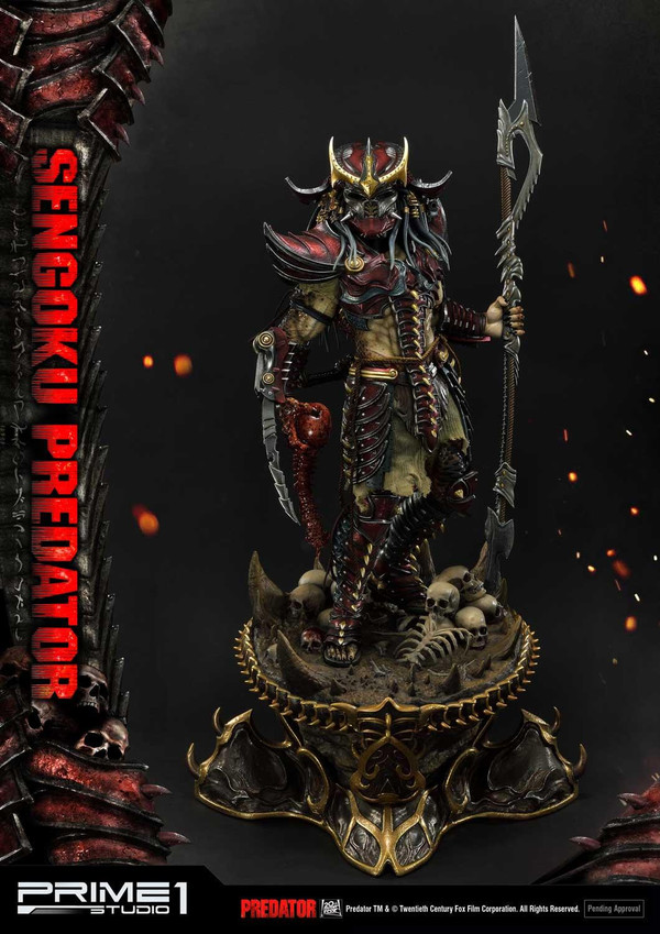 Sengoku Predator, Predator (Comics), Prime 1 Studio, Pre-Painted, 1/4, 4582535942810