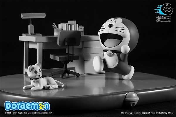 Doraemon (Website Exclusive), Doraemon, Creation At Works, Pre-Painted, 1/6