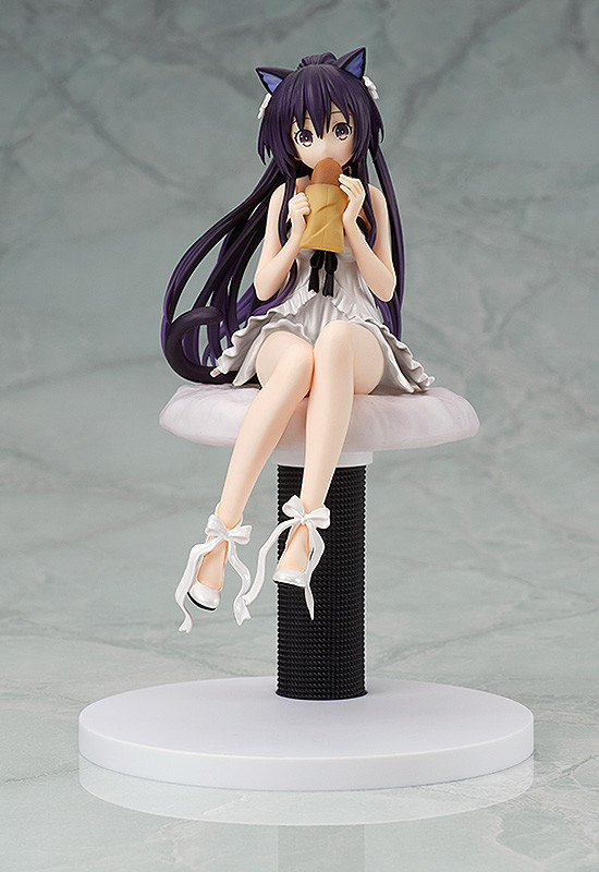 Yatogami Tohka (White Cat), Date A Live III, Kadokawa, Good Smile Company, Pre-Painted, 1/7, 4935228319367