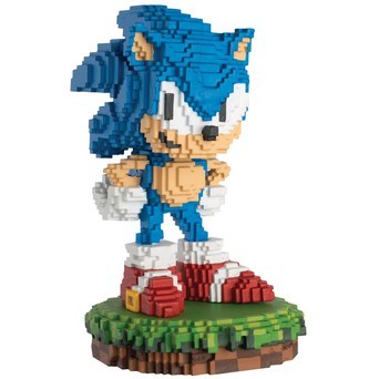 Sonic the Hedgehog (Pixel Sonic), Sonic The Hedgehog, Eaglemoss, Pre-Painted
