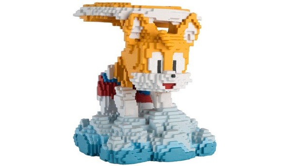 Miles "Tails" Prower (Pixel Tails), Sonic The Hedgehog, Eaglemoss, Pre-Painted