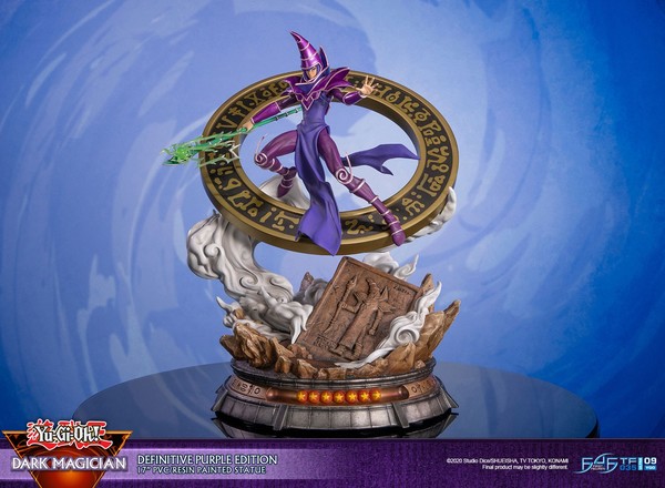 Black Magician (Definitive Purple Edition), Yu-Gi-Oh! Duel Monsters, First 4 Figures, Konami, Pre-Painted