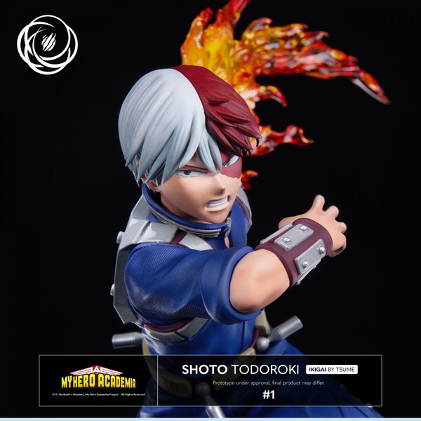 Todoroki Shoto (Ultimate Edition), Boku No Hero Academia, Tsume, Pre-Painted, 1/6