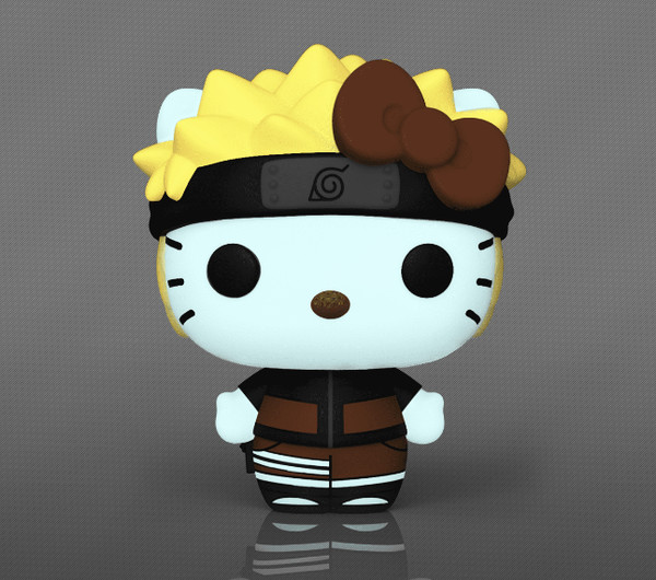 Hello Kitty, Uzumaki Naruto (Glows In the Dark), Naruto Shippuuden, Sanrio Characters, Funko Toys, Target, Pre-Painted