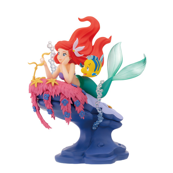 Ariel, Flounder, The Little Mermaid, Bandai Spirits, Pre-Painted