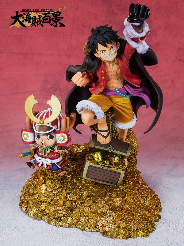 Monkey D. Luffy, Tony Tony Chopper, One Piece, Bandai Spirits, Pre-Painted, 4573102615121