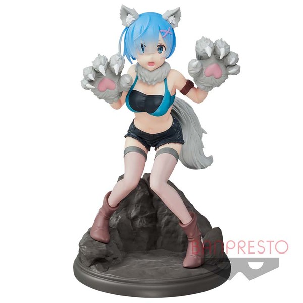 Rem (Monster Motions), Re:Zero Kara Hajimeru Isekai Seikatsu, Bandai Spirits, Pre-Painted