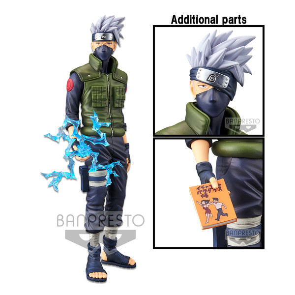 Hatake Kakashi, Naruto Shippuuden, Bandai Spirits, Pre-Painted, 4983164168365