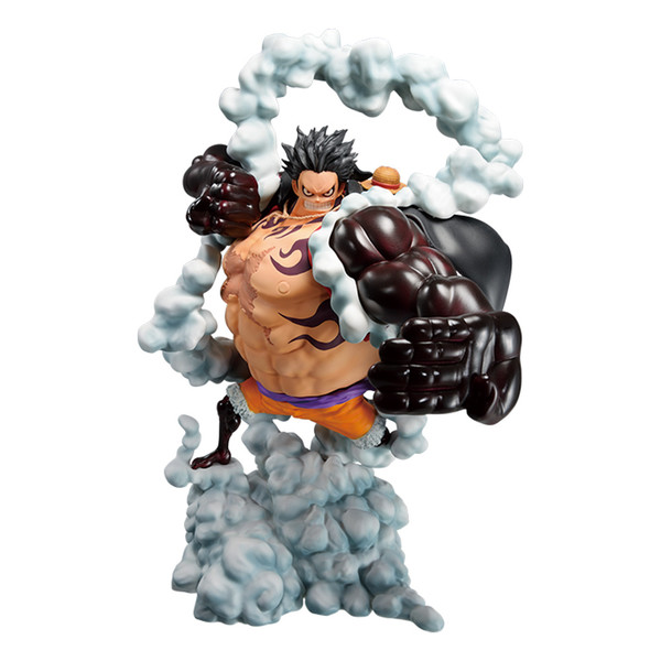 Monkey D. Luffy (Gear Fourth, Four Emperors Fierce Fighting), One Piece, Bandai Spirits, Pre-Painted