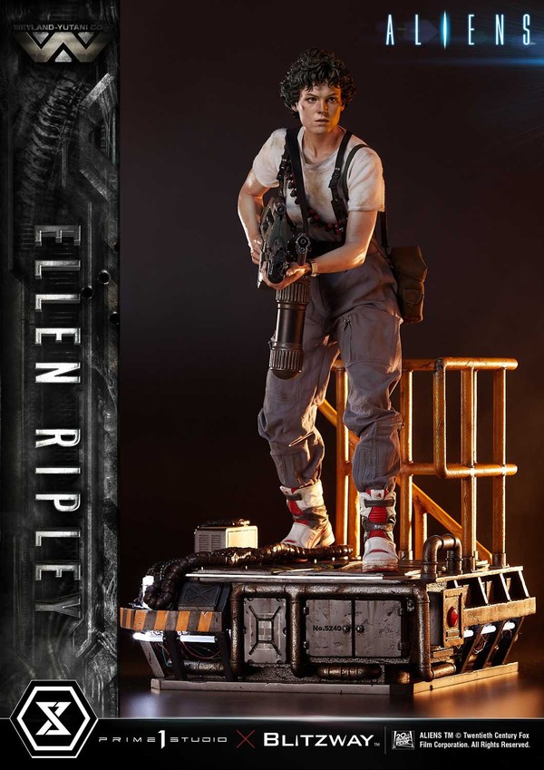 Ellen Ripley, Aliens, Prime 1 Studio, Blitzway, Pre-Painted, 1/4, 4580708041117