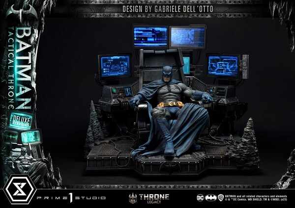 Batman, Bruce Wayne (Tactical Throne, DX), Batman, Prime 1 Studio, Pre-Painted, 1/4